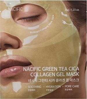 Actual product image Nacific Green Tea Cica Collagen Gel Mask