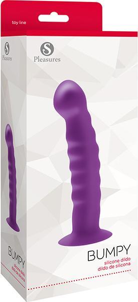 Actual product image S Pleasures Bumpy Dildo