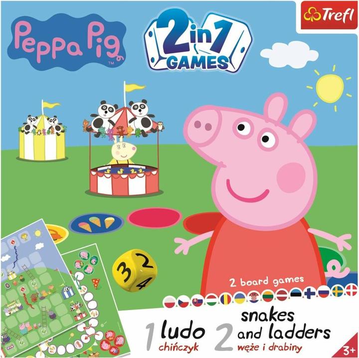 Image du produit Trefl PEPPA PIG Boardgame 2 in 1 "Pig Pepa" (jeu de société) (Chinois)