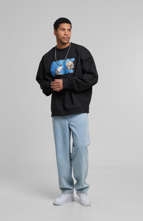 Actual product image Urban Classics Upscale Ovhoe Oversize Crewneck - 179335 (L)
