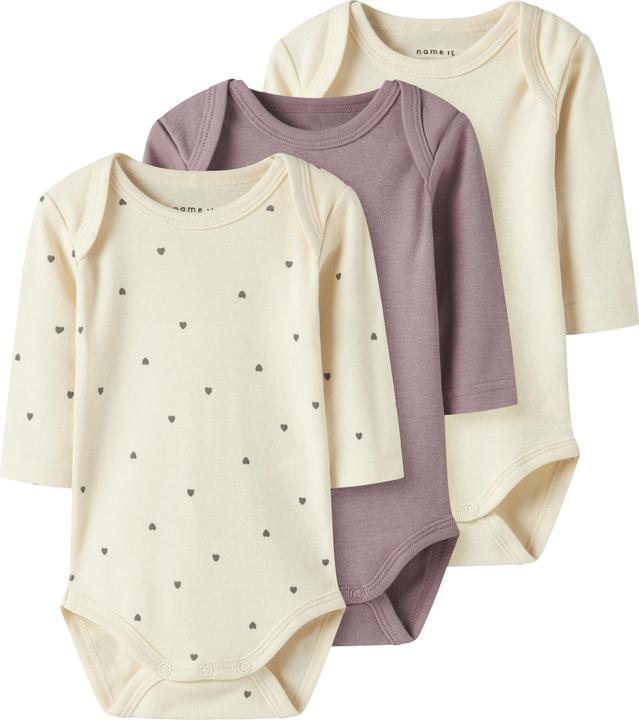 Actual product image Name it Nbfbody 3p Ls Heart Noos (74)