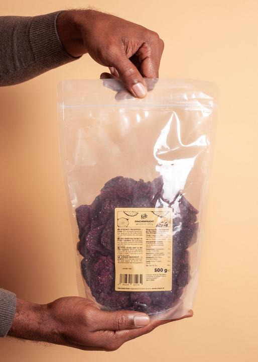 Produktbild KoRo Getrocknete Drachenfrucht, ungeschwefelt (500 g)