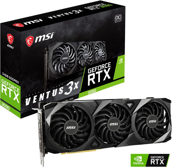 MSI GeForce RTX 3090 VENTUS 3X 24G OC (24 GB)