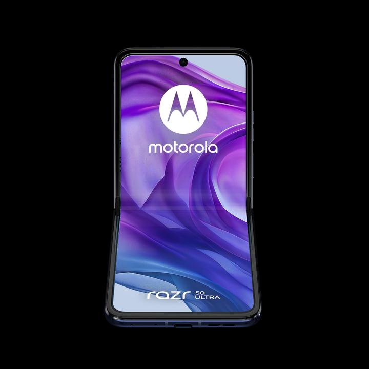 Actual product image Motorola Razr 50 Ultra (512 GB, Midnight Blue, 6.90", SIM + eSIM, 50 Mpx, 5G)