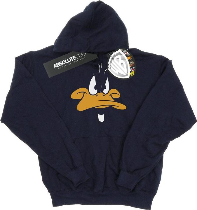 Produktbild Looney Tunes Daffy Duck Big Face Kapuzenpullover (M)