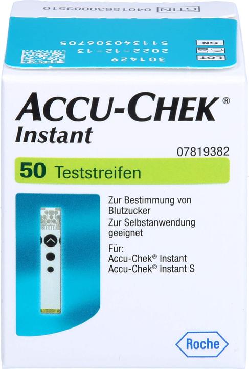 Produktbild Roche ACCU-CHEK Instant Teststreifen, 50 St. Teststreifen (Teststreifen)
