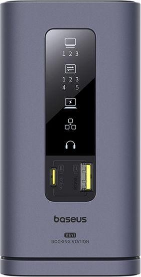 Produktbild Baseus Spacemate Series 11-in-1 (MAC) Docking Station, Grau