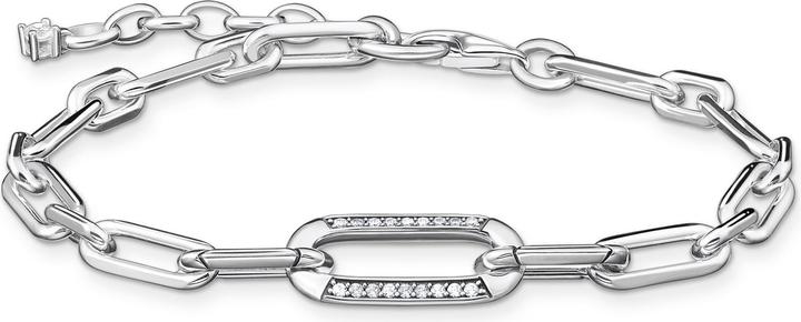 Thomas Sabo Armband Glieder Silber (19 cm, 925er Silber)