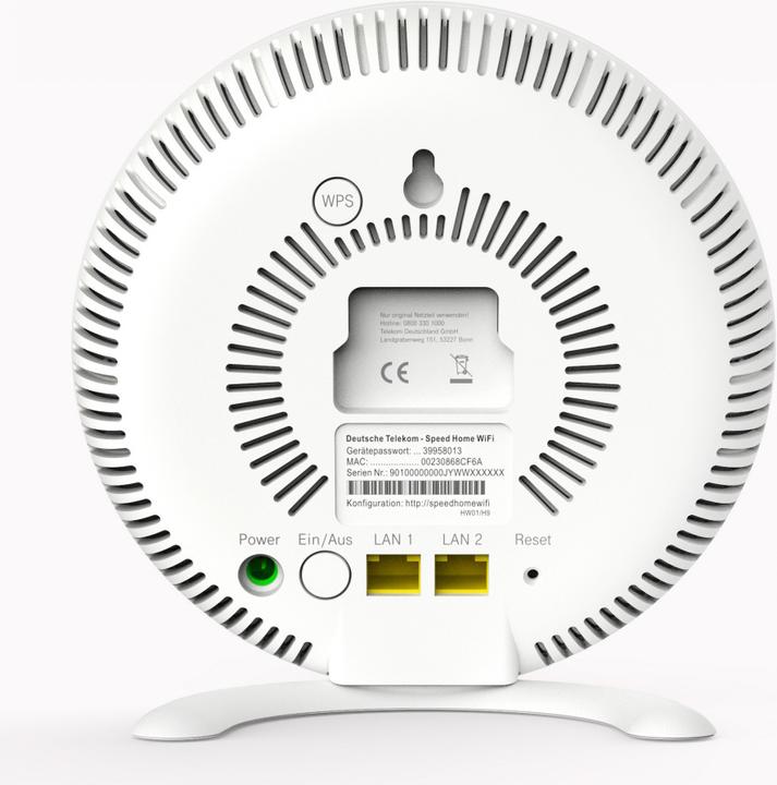 Image du produit Telekom Vitesse allemande Accueil WiFi Routeur Solo WLAN (1733 Mbit/s, 400 Mbit/s)