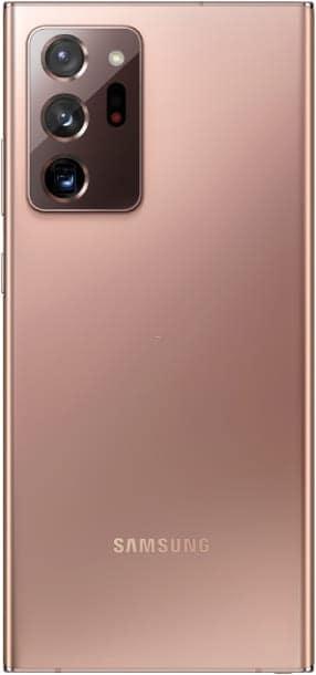 Produktbild Samsung Galaxy Note 20 Ultra Snapdragon (256 GB, Mystic Bronze, 6.90", Hybrid Dual SIM, 108 Mpx, 5G)