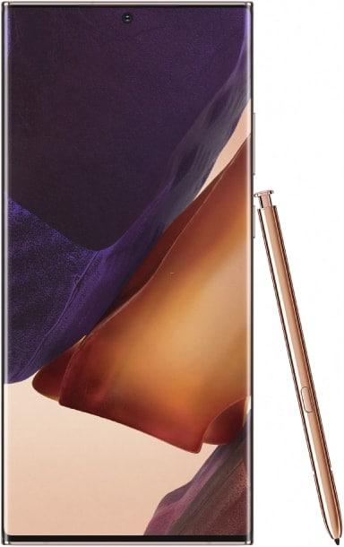 Produktbild Samsung Galaxy Note 20 Ultra Snapdragon (256 GB, Mystic Bronze, 6.90", Hybrid Dual SIM, 108 Mpx, 5G)