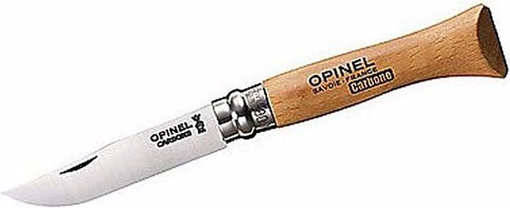 Actual product image Opinel No. 06 Carbon blade with wooden handle