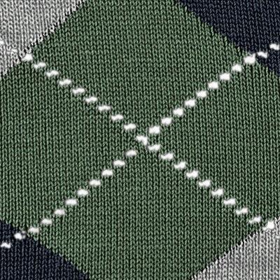 Image du produit Burlington Socken "Manchester" grün/klein gemustert (Une unité par pack, 40 - 46)