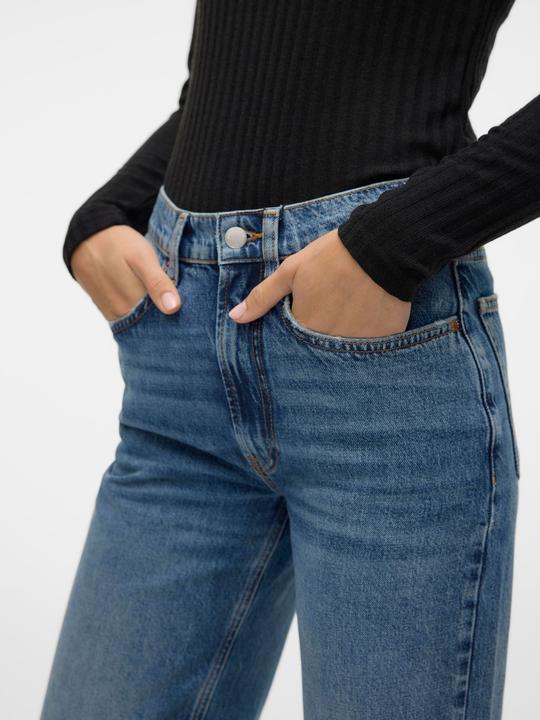 Produktbild Vero Moda VMVALERIE Mid Rise Locker geschnitten Jeans Straight-Fit (30)