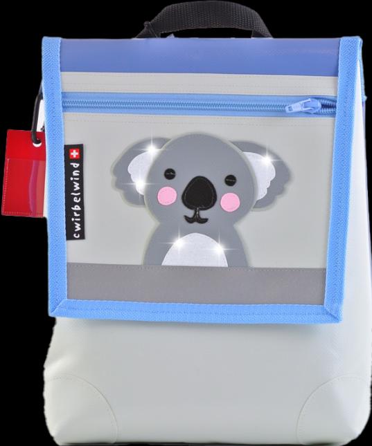 Cwirbelwind Kindergartenrucksack Boho Koala Glitzer