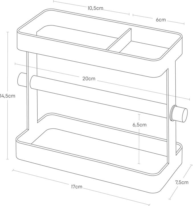 Actual product image Yamazaki Utensil holder TOSCA