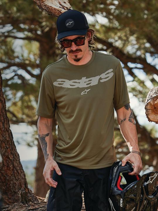 Actual product image Alpinestars Tee 24 Night Performance Ss (L)