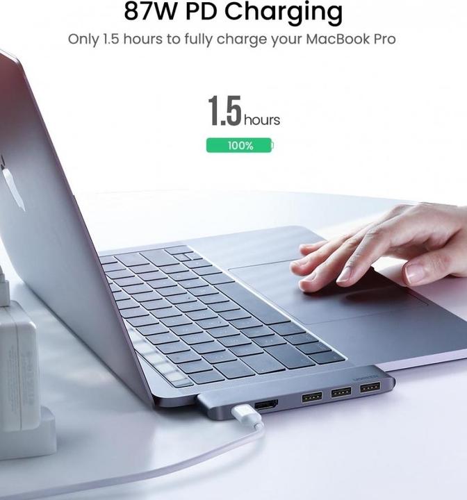 Image du produit Ugreen 5 in 2 -C Hub (USB-C, 5 Ports)