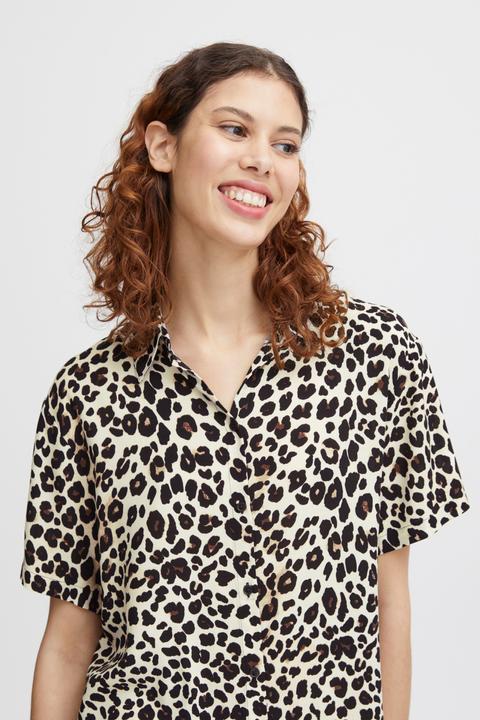 Actual product image B.young BYMMMJOELLA CROP SHIRT 20814527 (38)