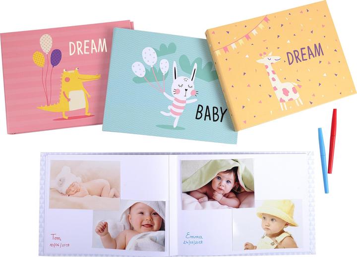 Produktbild Exacompta Fotobuch Baby 28,5x22 cm Grün