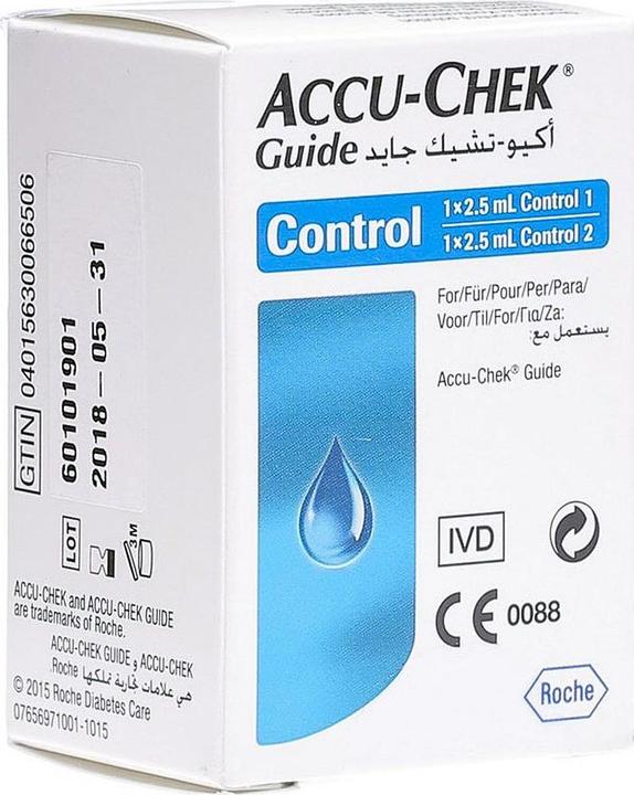 Actual product image Accu-Chek Guide control solution (Control solutions)