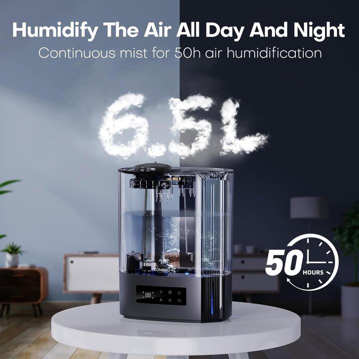 Image du produit Conopu Humidificateur d'air 6L (30 m²)