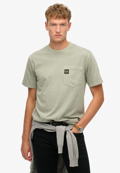 Actual product image Superdry Pocket T-shirt with contrast stitching (S)