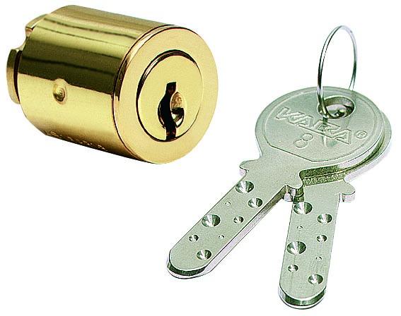 Produktbild Kaba Aufbauzylinder 8, Typ 1008 C (Zylinderschlüssel)