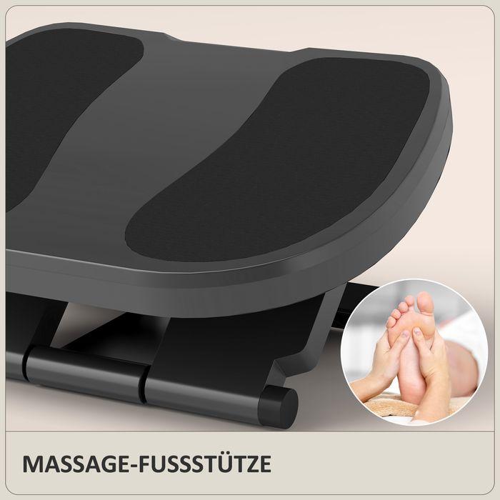 Produktbild Swisshandel24 Fussstütze Schreibtisch, 3 Stufig Höhenverstellbar Fussbank Ergonomische Fussablage (5 cm)