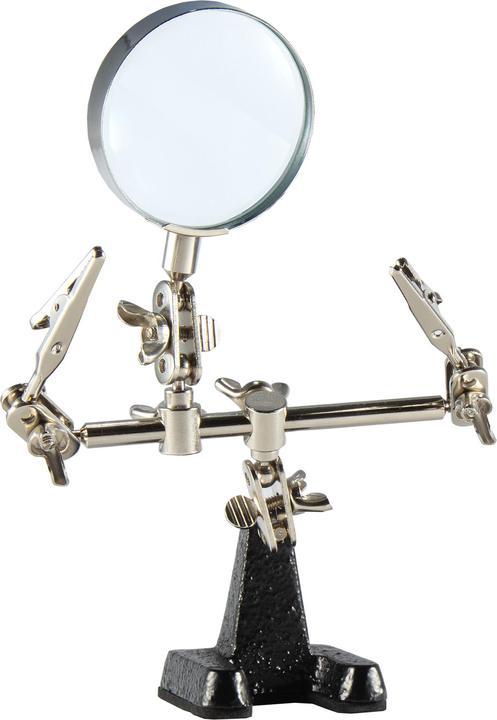 Produktbild Weller Erem Platinenhalter mit Lupe Vergrösserung x 4 (Dritte Hand)
