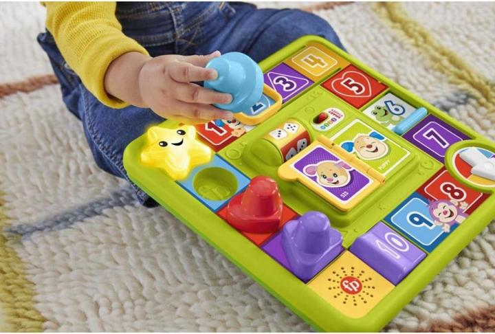 Actual product image Fisher-Price Fisher Price "Ucz się i śmiej!" Pierwsza gra 123 HRB72 (Slovak, English, Polish, Hungarian, Czech)