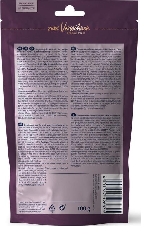 Produktbild Happy Dog Leckerli Soft Snack Ireland, 100 g (Adult, 1 Stk., 100 g)