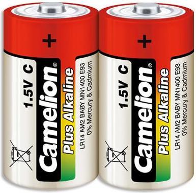Camelion Battery Plus Alkaline Baby C LR14 (2 pcs.) (2 pcs., C, 8450 mAh)