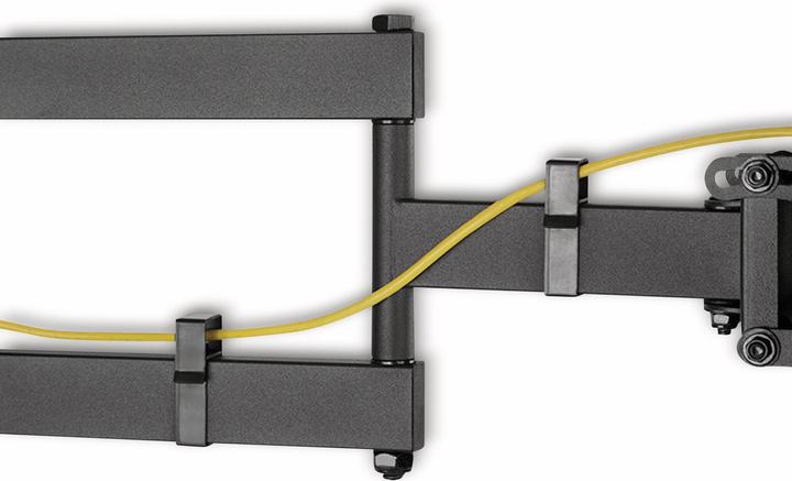 Image du produit LogiLink Support TV mural, 4390", inclinable, pivotant, 60 kg max. (Mur, 90", 60 kg)