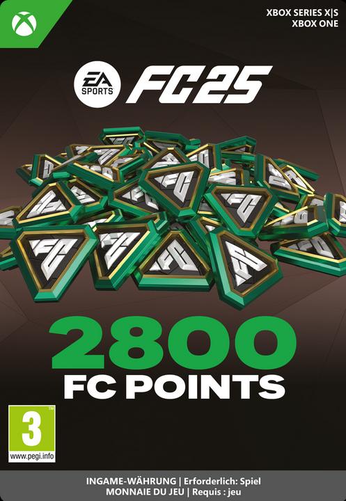 Microsoft Xbox EA SPORTS FC 25 - FC POINTS 2800 Code de téléchargement