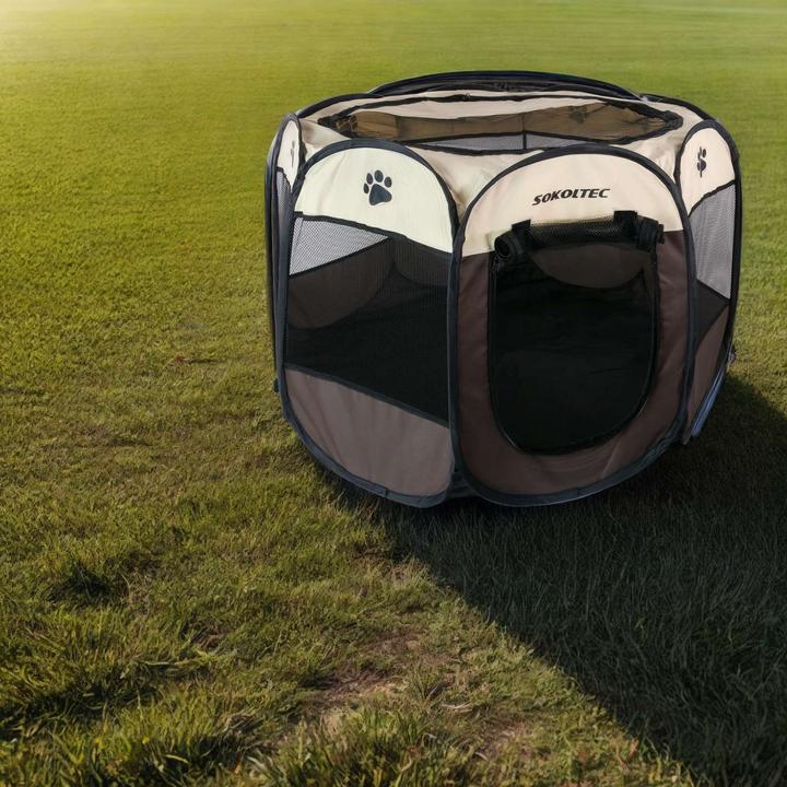 Produktbild Intirilife Haustier Laufstall Spielzelt