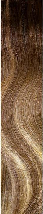 Actual product image Balmain DoubleHair Silk 55cm 8CG.6CG Ombré Copper Gold Blonde Ombré, 1 pc. (8CG.6CG Ombré Copper Gold Blonde, 55 cm)