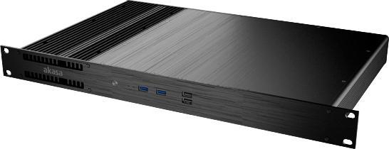 Image du produit Akasa Galileo TU3 Thin-Mini-ITX 1U Boîtier, OEM (Mini ITX Thin Mini ITX)