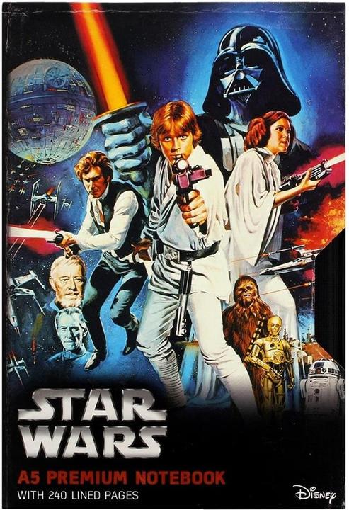 Image du produit Pyramid Star Wars : A New Hope - Carnet de notes Premium A5 (A5, À rayures)