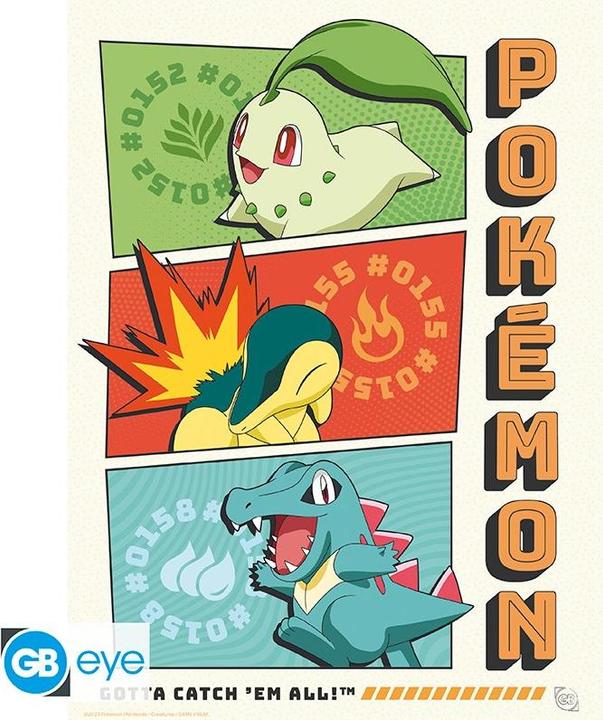 Produktbild Abysse POKEMON - Portfolio 9 posters Starters