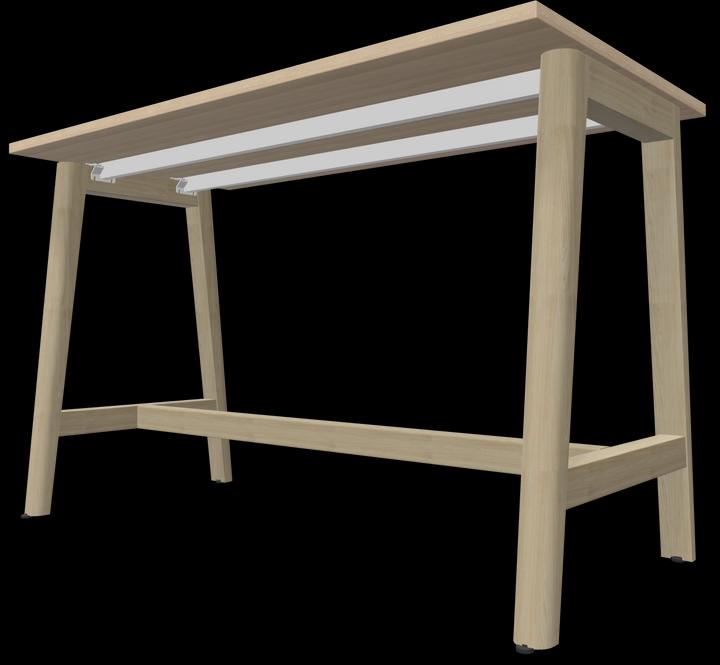 Image du produit Narbutas Nova Wood Table haute (140 x 70 x 90 cm)