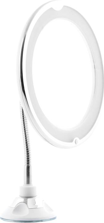 InnovaGoods Schminkspiegel mit Vergrösserung und LED (Ø 20 cm)