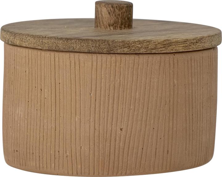 Produktbild Creative Collection Nillu Deco Jar w/lid, Orange, Terracotta (Ø 11 x 9 cm)