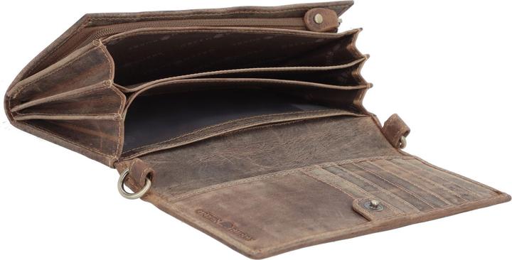 Actual product image Greenburry Vintage 1552A Lady Wallet Bag RFID Shoulder Bag