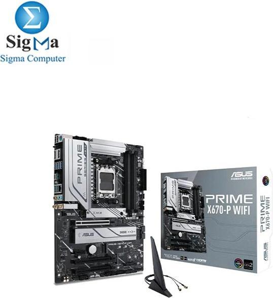 Actual product image ASUS PRIME X670-P WIFI (AM5, AMD X670, ATX)