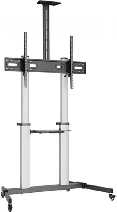 equip TV-Wagen 60"-100"/1TFT 100kg mit Höhenverstellung gr (100", 100 kg)