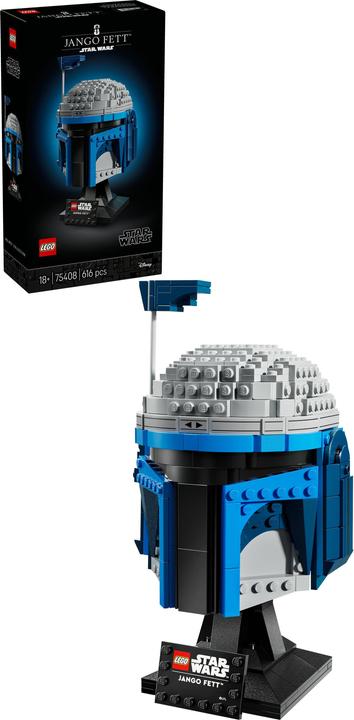 Actual product image LEGO Jango Fett™ helmet (75408, LEGO Star Wars)