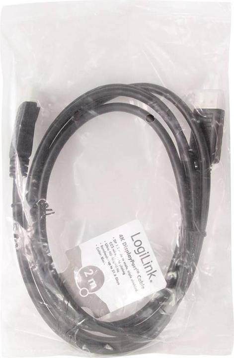 Produktbild LogiLink DisplayPort – DisplayPort (2 m, DisplayPort)