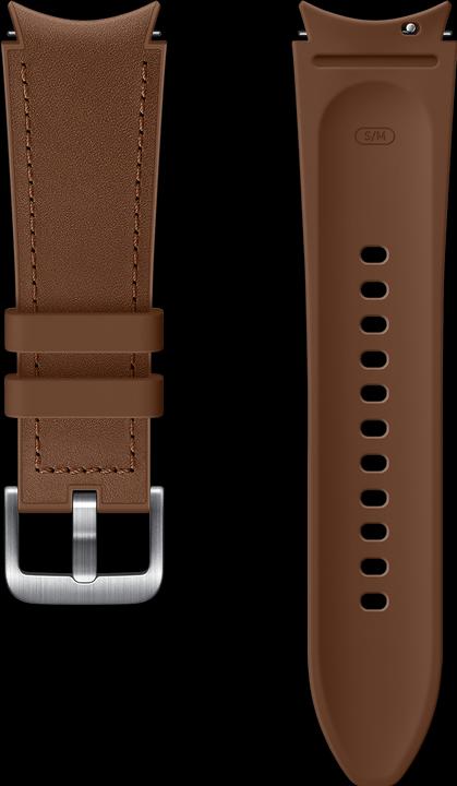 Samsung Hybrid Leather Band (20 mm, Leder, Fluorelastomer)