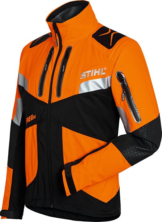 Actual product image Stihl Forestry jacket size M ADVANCE X TREEm black orange (M)